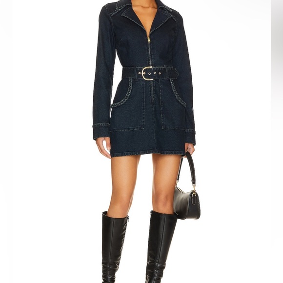 Show Me Your MuMu Dresses & Skirts - Show Me Your Mumu Outlaw Denim Dress